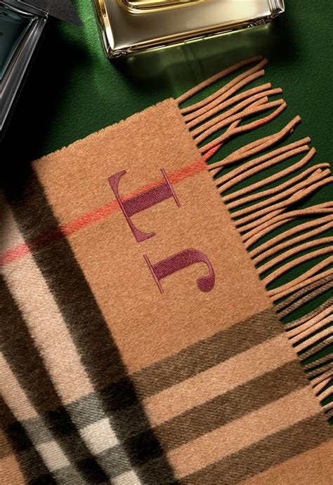 burberry personalised scarves|burberry scarf women classic.